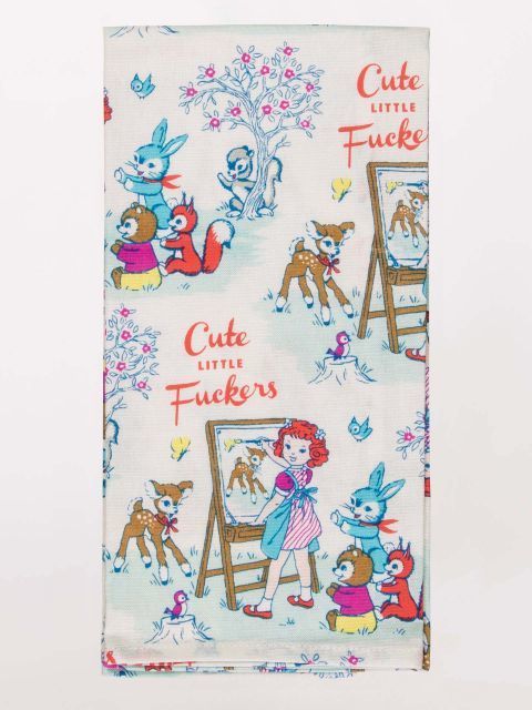Cute Little Fuckers Dishtowel