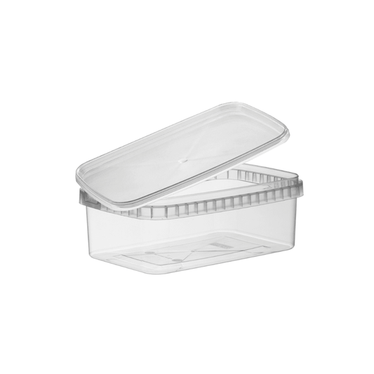 1000mL Rectangle Tamper Proof Container Combo Pack - TEM IMPORTS™