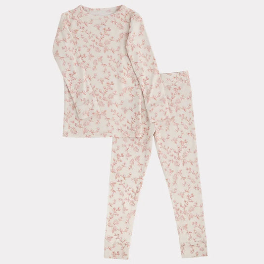 2-Piece Bamboo Set- Vintage Rose