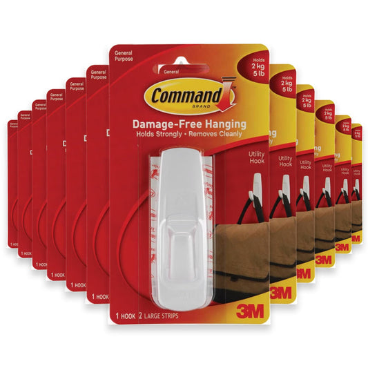 3M Command Large Hook, 1pk - 36 Pack