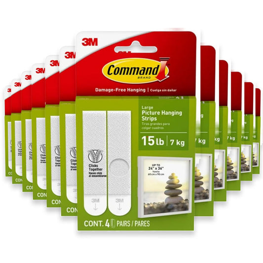 3M Command Picture Hanging Hooks - 4ct - 24 Pack