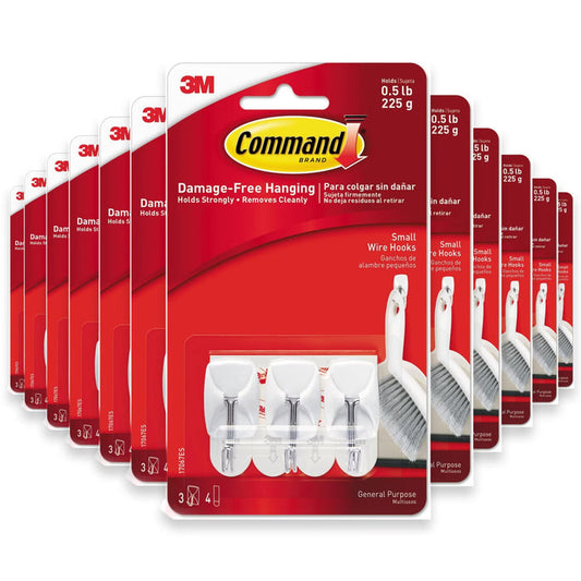 3M Command Wire Utensil Hooks - 3ct - 36 Pack