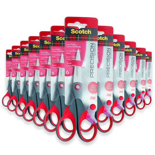 3M Scotch Precision Scissors, 6in - 36 Pack