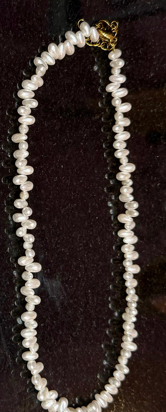 Necklace-Resort Shell Pearl