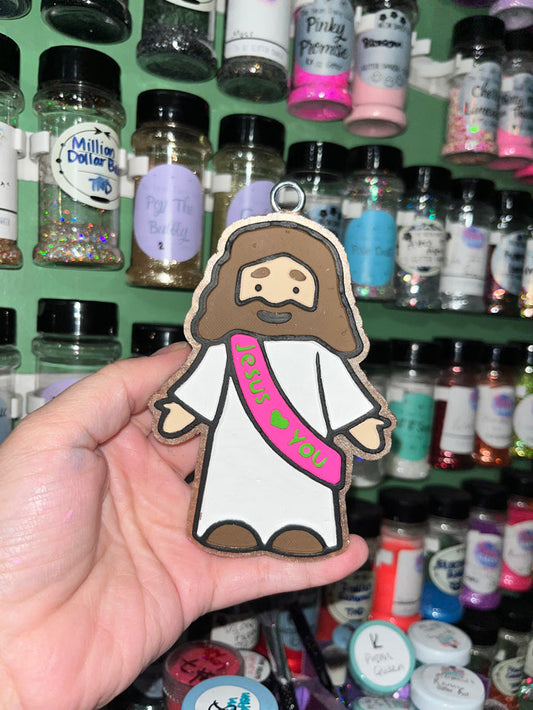 Jesus Loves You Freshie