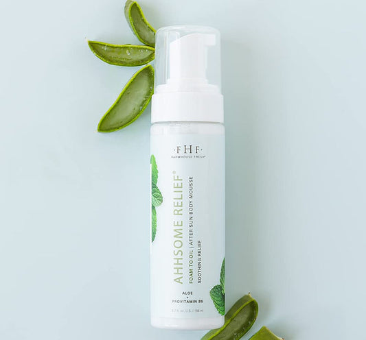 Ahhhsome Relief-After Sun Mousse