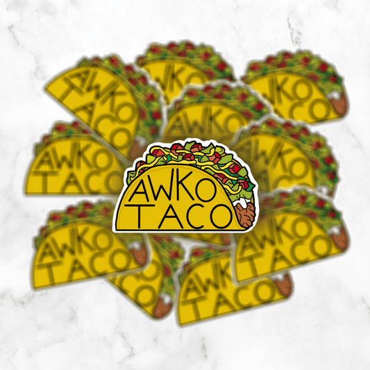Awko Taco Sticker - Olita Gifts & Goods
