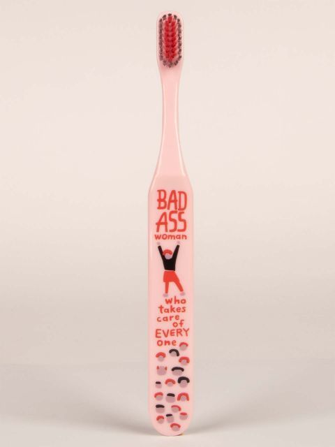 Bad Ass Woman Toothbrush