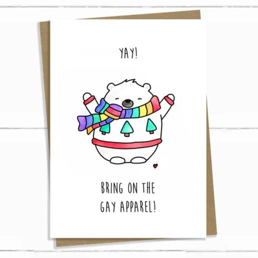 BAUN BON Pride Christmas Card
