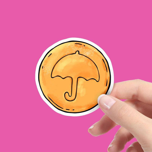 Big Moods 'Umbrella Dalgona' Vinyl Sticker