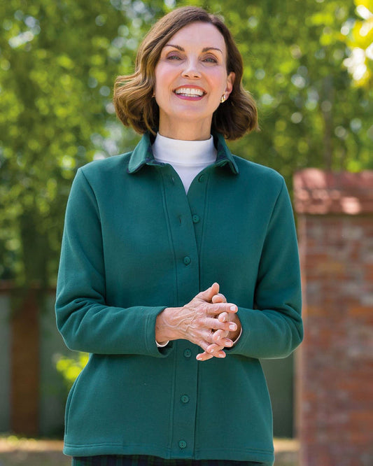 Blackwatch Leisure Cardigan - Green - Country Collection