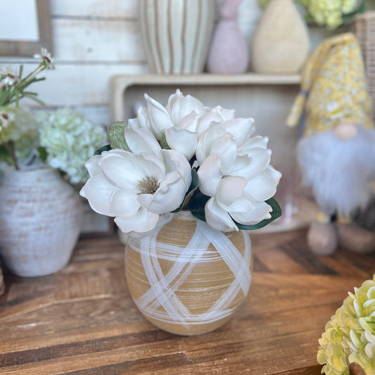 Brush Swirl Vase