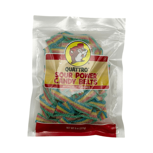 Buc-ee's Sour Power Candy Belts - Quattro