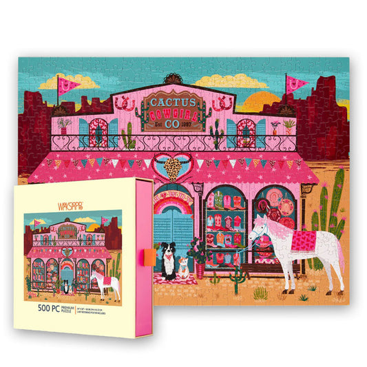 Cactus Cowgirl Puzzle 500pc #10834
