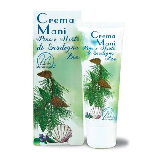 Carezza Mediterranea Organic Pine and Sardinian Myrtle Hand Cream - EMPORIO ITALIANO