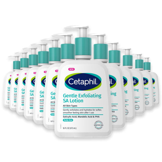 Cetaphil Gentle Exfoliating SA Lotion, 16oz - 12 Pack
