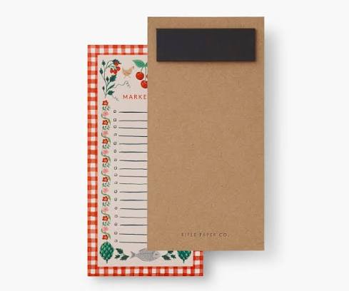 Cherry Farm Market Pad | Magnetic Grocery Shopping List Notepad