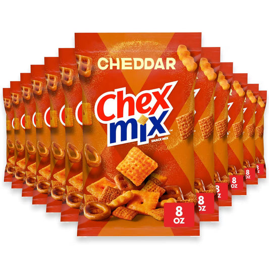Chex Mix Cheddar Savory Snack Mix - 8oz - 12 Pack