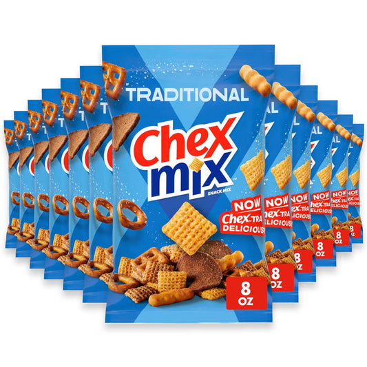 Chex Mix Traditional Original Recipe Snack Mix - 8oz - 12 Pack
