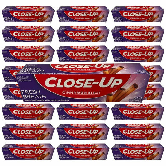 Close-Up Fluoride Toothpaste Refreshing Gel 4 oz - 24 Pack