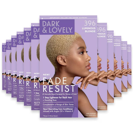 Dark & Lovely Hair Color, #396 Luminous Blonde - 12 Pack