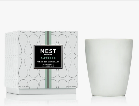 Deluxe Candle-White Tea & Rosemary DISCONTINUED