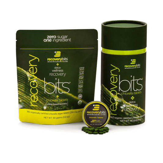 DISCONTINUED - RECOVERYbits® Chlorella Algae algae tablets | Energy Bits