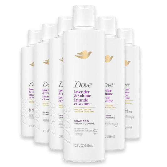 Dove Thickening Ritual Shampoo, Lavender & Volume - 12oz - 6 Pack