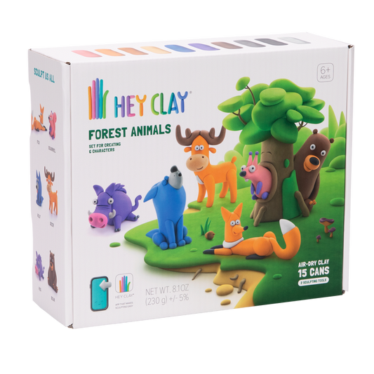 Fat Brain Hey Clay - Forest Animals
