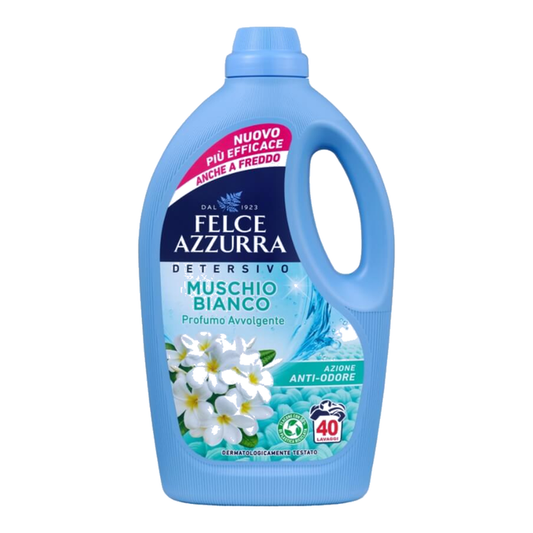 FELCE AZZURRA LAVATRICE MUSCHIO BIANCO 40 LAVAGGI