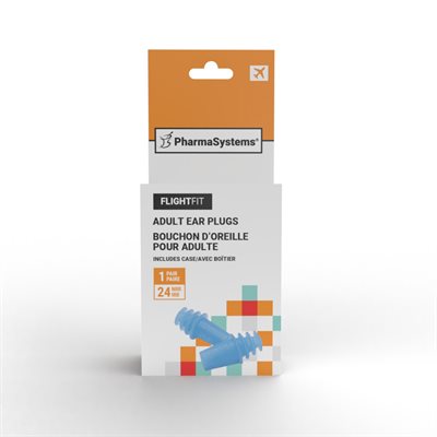 FLIGHTfit Adult Ear Plugs - 1 Pair