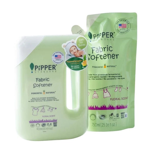 PIPPER Floral & Natural Scent Fabric Softener - Value Pack - 2pcs in Kuwait - Waha Lifestyle