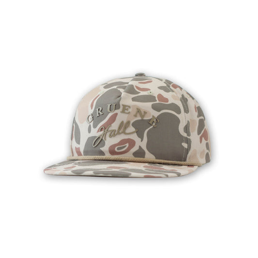 Gruene Hall Silicone Logo Camo Cap #256P