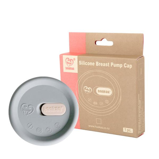Haakaa: Grey Silicone Lid (Fits All Pumps)