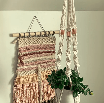 Handmade Macramé Plant Hanger - Olita Gifts & Goods