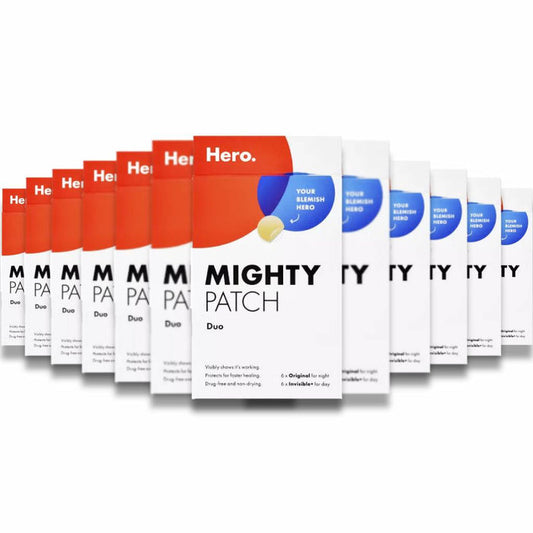 Hero Cosmetics - Mighty Acne Pimple Patch Duo - 12 Ct Each - 24 Pack