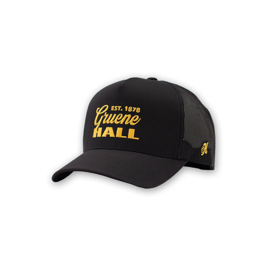 Hooey x Gruene Hall Cap #GH2504T-BK