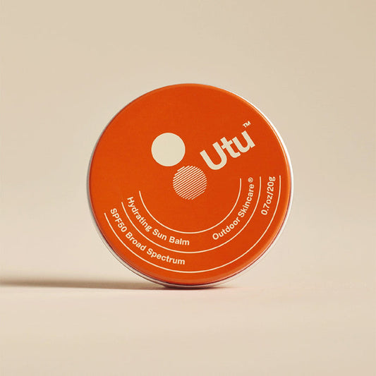 Utu $29 Hydrating Sun Balm  Face & Lip Protector  SPF50 Mineral Sunscreen