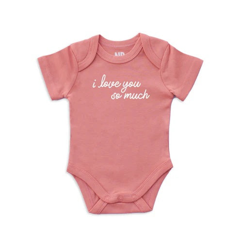 I Love You So Much Onesie