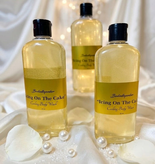 “Icing on the cake” cooling soap