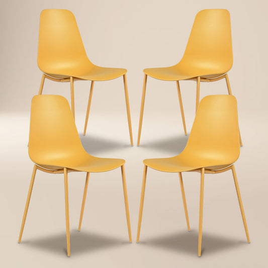 Isla Dining Chair | Golden Honey | Set of 4