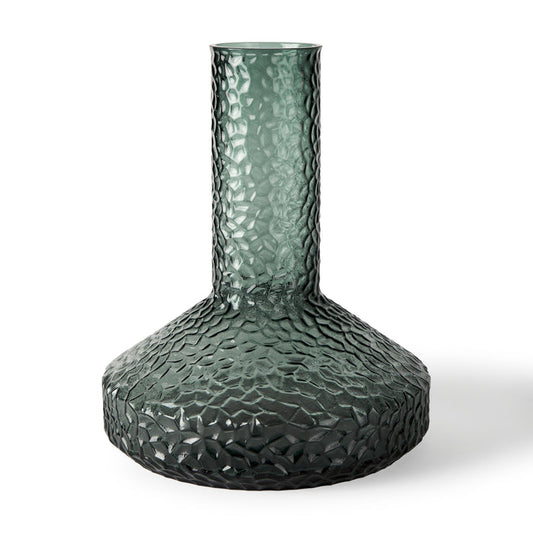 Jolene 11.8" Green Waterglass Glass Vase - Magnolia Lane co. Home + Garden + Gift