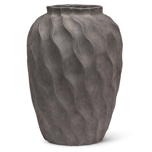 Large Textured Urn Vase - Magnolia Lane co. Home + Garden + Gift