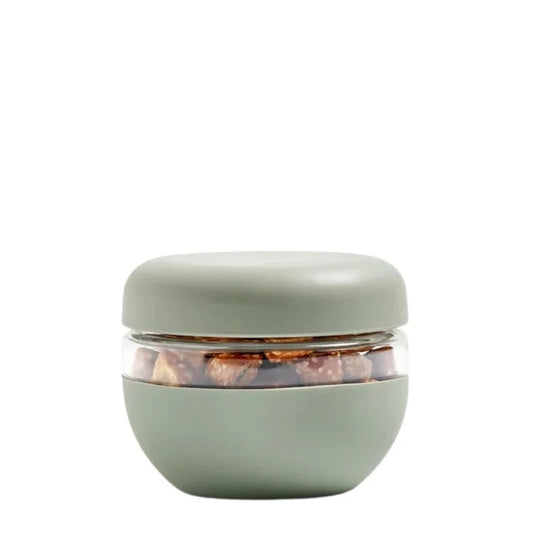 Leakproof Glass Bowl with Silicone Sleeve - 473ml