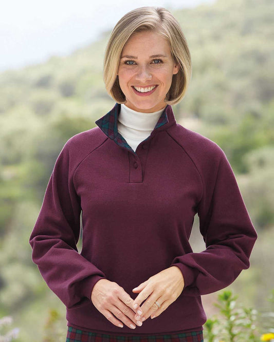 Lindsay Leisure Sweatshirt - Burgundy - Country Collection