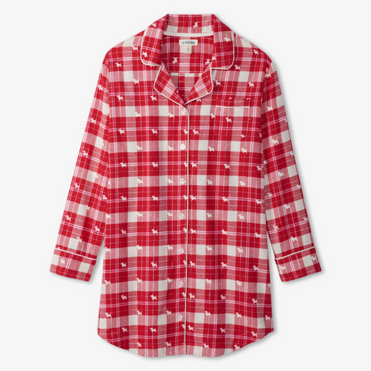 LITTLE BLUE HOUSE Flannel Nightdress