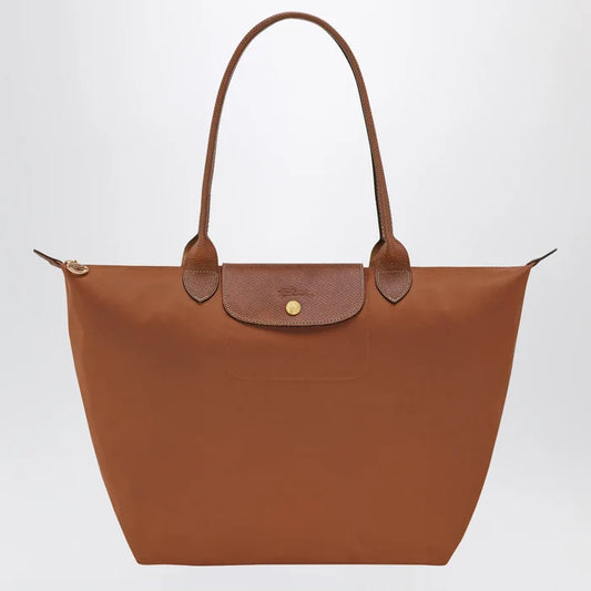 Longchamp - Cognac Le Pliage Original L bag Brand Apparel & Accessories U