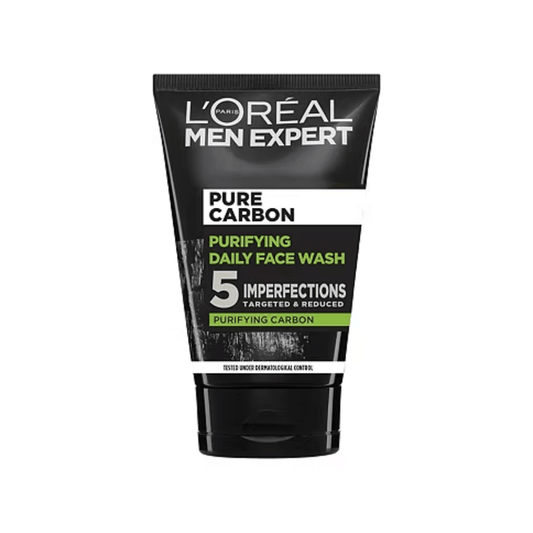 L'Oreal Men Expert Pure Carbon Purifying Daily Face Wash Cleanser 100ml