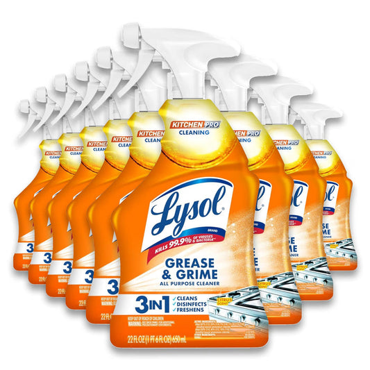 Lysol Antibacterial Pro Kitchen Cleaner - 22 oz - 9 Pack