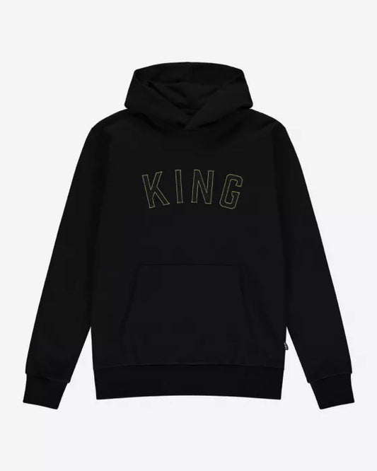 MEN KING APPAREL STAPLE TRACKSUIT BLACK HOODIE